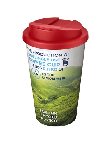 Vaso 350 ml con tapa antigoteo "Brite-Americano®" | Sequio regalos de
