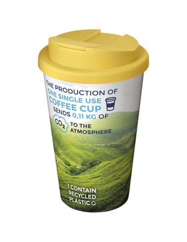 Vaso 350 ml con tapa antigoteo "Brite-Americano®" | Sequio regalos de