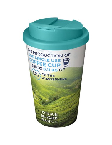 Vaso 350 ml con tapa antigoteo "Brite-Americano®" | Sequio regalos de