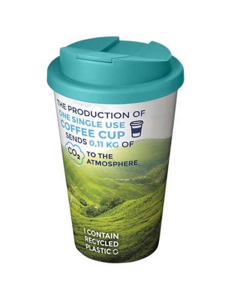 Vaso 350 ml con tapa antigoteo "Brite-Americano®" | Sequio regalos de