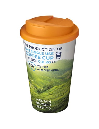 Vaso 350 ml con tapa antigoteo "Brite-Americano®" | Sequio regalos de