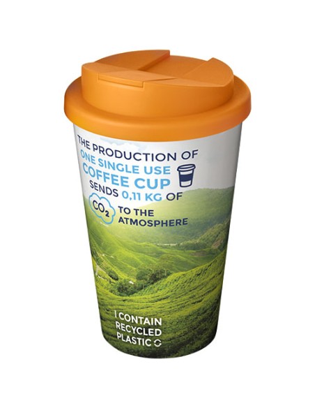 Vaso 350 ml con tapa antigoteo "Brite-Americano®" | Sequio regalos de