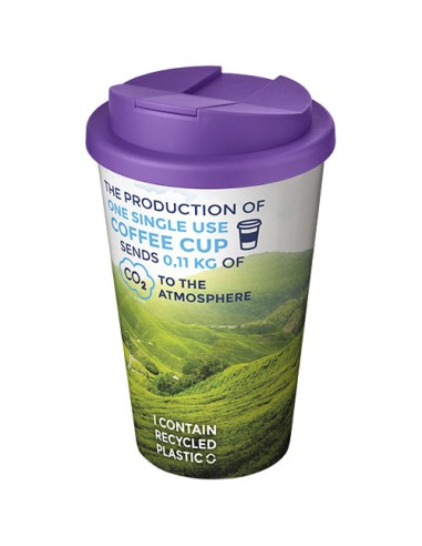Vaso 350 ml con tapa antigoteo "Brite-Americano®" | Sequio regalos de