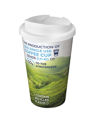 Vaso 350 ml con tapa antigoteo "Brite-Americano®" | Sequio regalos de