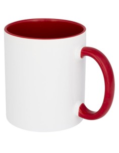 Taza de 350 ml para sublimación con asas e interior de... 2