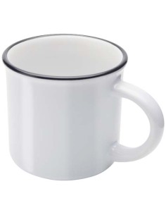 Taza de cerámica de 240 ml “Bari” con acabado brillante | Sequio regal
