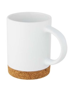 Taza de cerámica de 425 ml con base de corcho "Neiva" | Sequio regalos