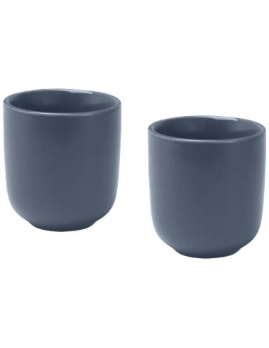 Juego de 2 tazas de espresso de cerámica de 90 ml "Male" | Sequio rega