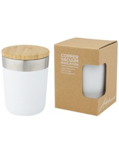 Vaso de 330 ml de acero inoxidable con aislamiento al vacío de cobre y