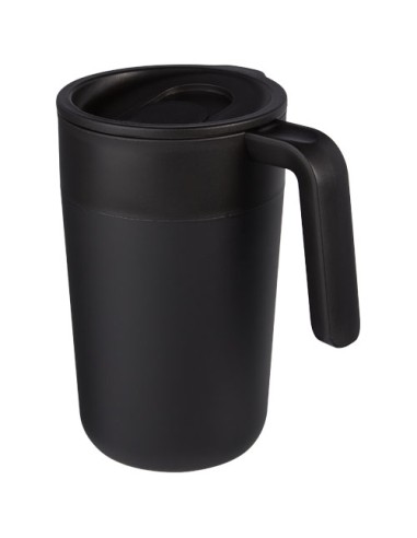 Taza de 400 ml con doble pared reciclada "Nordia" | Sequio regalos de