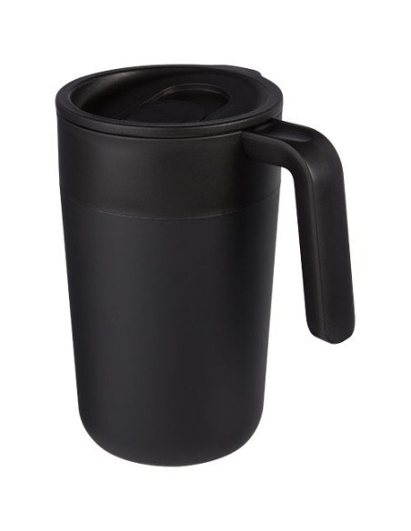 Taza de 400 ml con doble pared reciclada "Nordia" | Sequio regalos de