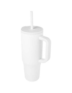 Vaso con aislamiento de 900 ml con certificado RCS y pajita de silicon