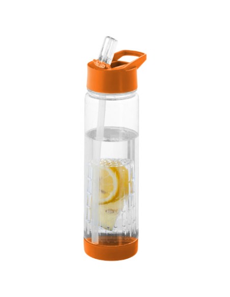 Botella de Tritan™ de 740 ml con infusor "Tutti-frutti" | Sequio regal