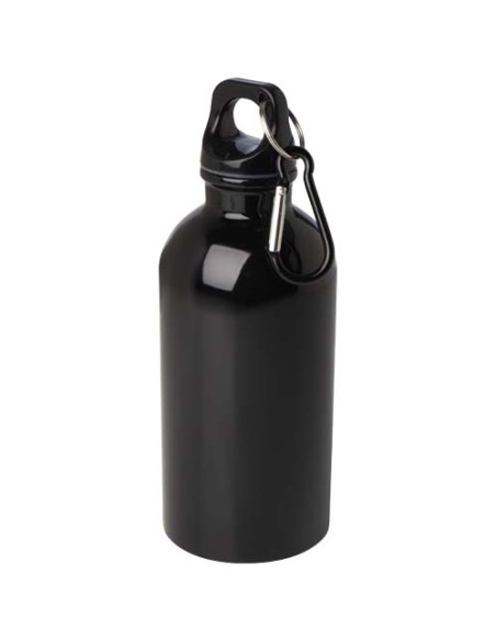 Bidón de 400 ml de acero inoxidable con certificado RCS con mosquetón