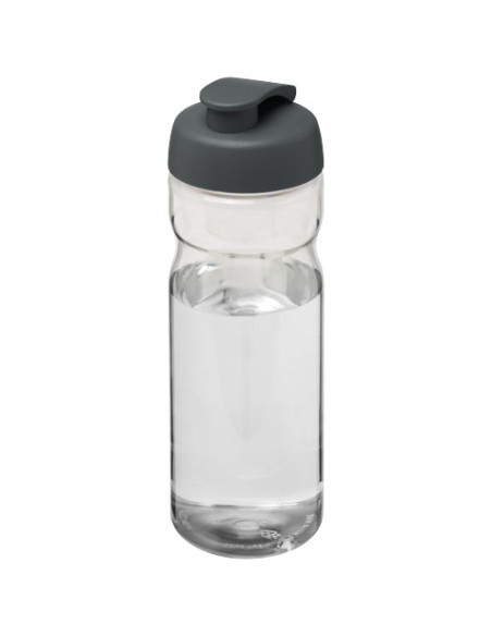 Bidón deportivo de 650 ml con tapa Flip H2O Active® "Base Tritan™" | S