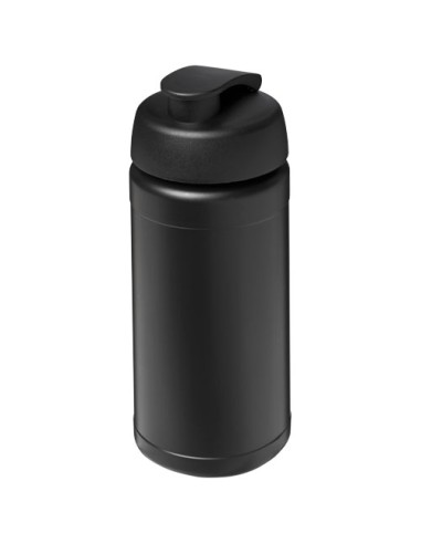 Bidón deportivo con tapa Flip de material reciclado de 500 ml "Baselin