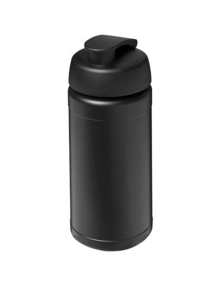 Bidón deportivo con tapa Flip de material reciclado de 500 ml "Baselin