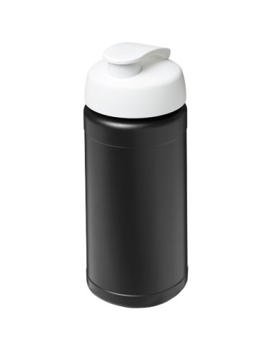 Bidón deportivo con tapa Flip de material reciclado de 500 ml "Baselin