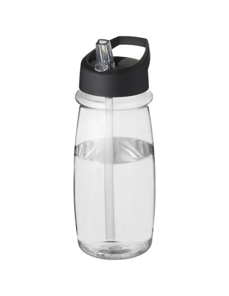 Bidón deportivo con tapa con boquilla de 600 ml H2O Active® "Pulse" |