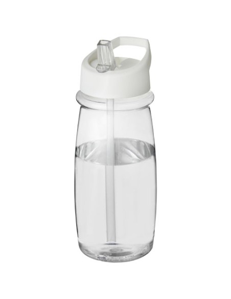 Bidón deportivo con tapa con boquilla de 600 ml H2O Active® "Pulse" |