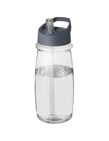 Bidón deportivo con tapa con boquilla de 600 ml H2O Active® "Pulse" |