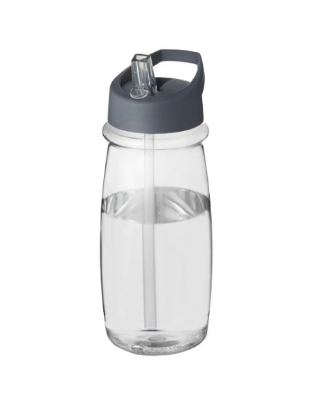 Bidón deportivo con tapa con boquilla de 600 ml H2O Active® "Pulse" |