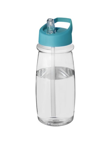 Bidón deportivo con tapa con boquilla de 600 ml H2O Active® "Pulse" |