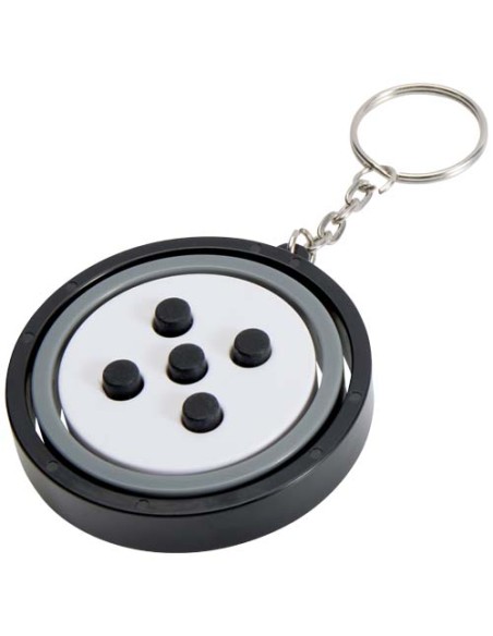 Llavero con giroscopio de plástico reciclado "Spinx" | Sequio regalos