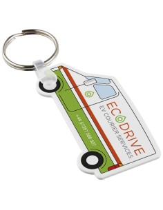 Llavero reciclado en forma de furgoneta "Tait"