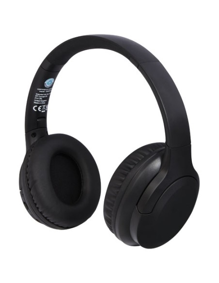 Auriculares Bluetooth® de plástico reciclado "Loop" | Sequio regalos d