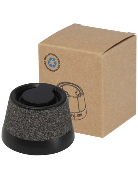 Altavoz inalámbrico magnético de plástico reciclado de 3 W "Horna" | S