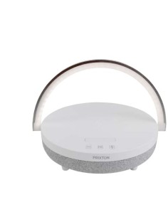 Altavoz Bluetooth® 4 en 1 de 10 W con luz LED y base de carga inalámbr