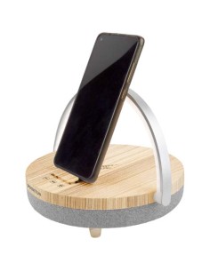 Altavoz Bluetooth® 4 en 1 de 10 W con luz LED y base de carga inalámbr 2
