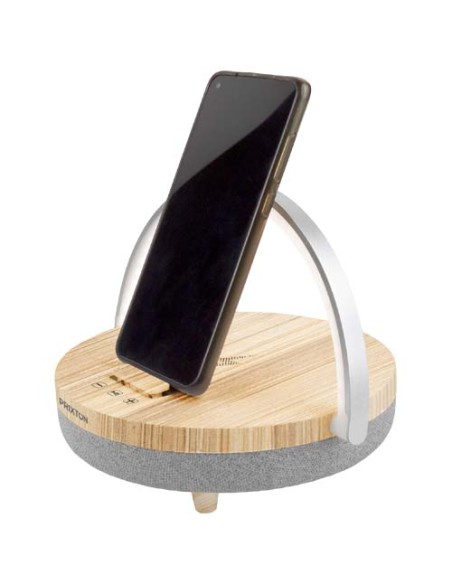 Altavoz Bluetooth® 4 en 1 de 10 W con luz LED y base de carga inalámbr