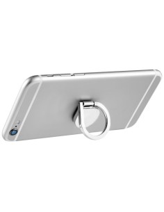 Soporte de teléfono con anilla de aluminio "Cell" | Sequio regalos de