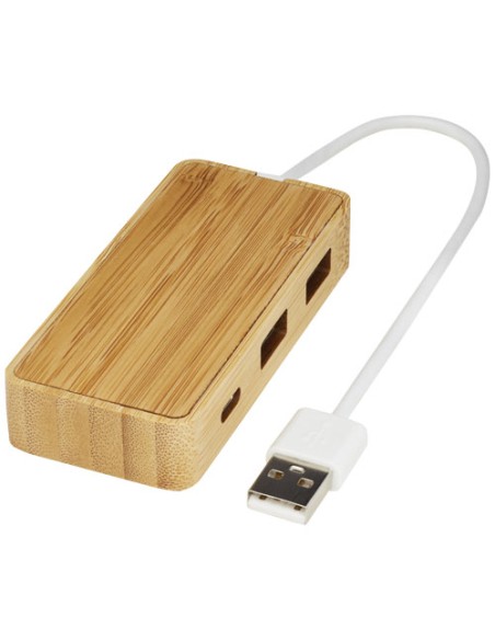 Hub USB de bambú "Tapas" | Sequio regalos de empresa