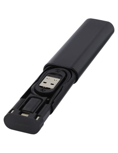 Cable de carga modular de plástico reciclado "Whiz" | Sequio regalos d