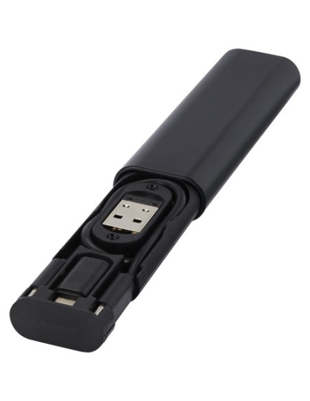 Cable de carga modular de plástico reciclado "Whiz" | Sequio regalos d