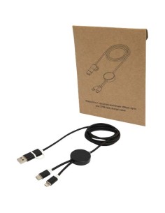Cable 5 en 1 de aluminio y plástico reciclado de 150 cm para sincroniz 2