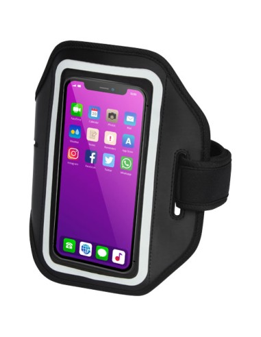 Pulsera smartphone reflectante con funda transparente "Haile" | Sequio