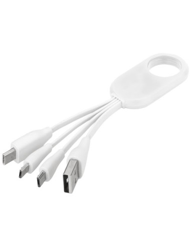 Cable de carga 4 en 1 Tipo-C "Troup" | Sequio regalos de empresa
