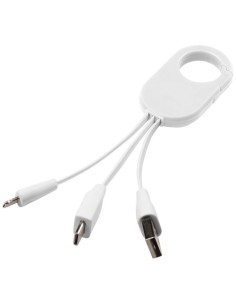 Cable de carga 3 en 1 "Troop" | Sequio regalos de empresa