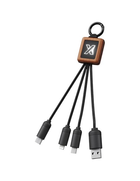 SCX.design Cable de madera de 20 W FSC fácil de usar C-19 | Sequio reg