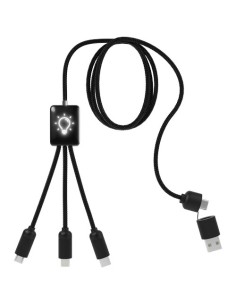 Cable de carga extensible 5 en 1 "SCX.design C28" | Sequio regalos de 2
