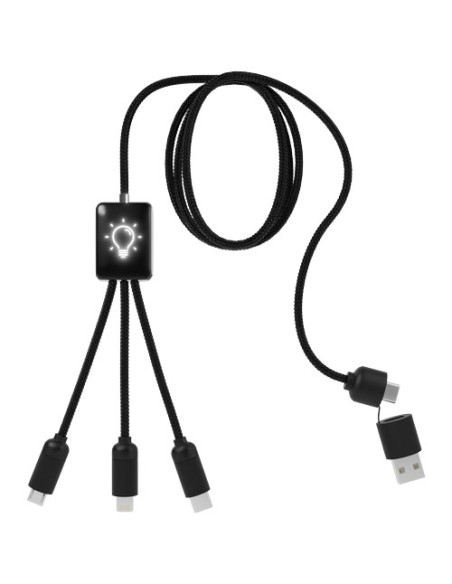 Cable de carga extensible 5 en 1 "SCX.design C28" | Sequio regalos de