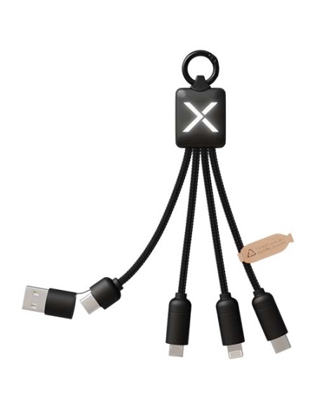 Cable de carga de 20 W 5 en 1 "SCX.design C13" | Sequio regalos de emp