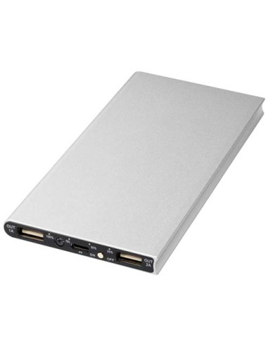 Batería externa de aluminio de 8000 mAh "Plate" | Sequio regalos de em