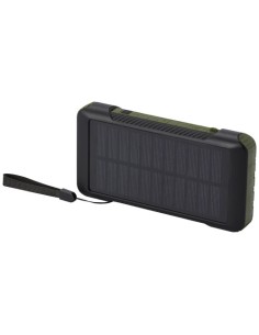 Batería externa de dinamo solar en plástico reciclado de 10 000 mAh co