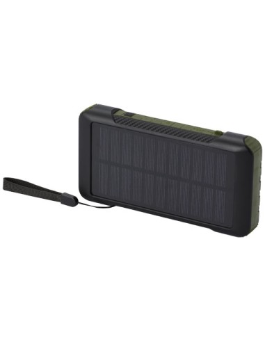 Batería externa de dinamo solar en plástico reciclado de 10 000 mAh co