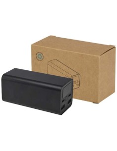 Batería externa para portátil de aluminio reciclado de 20 000 mAh y 70